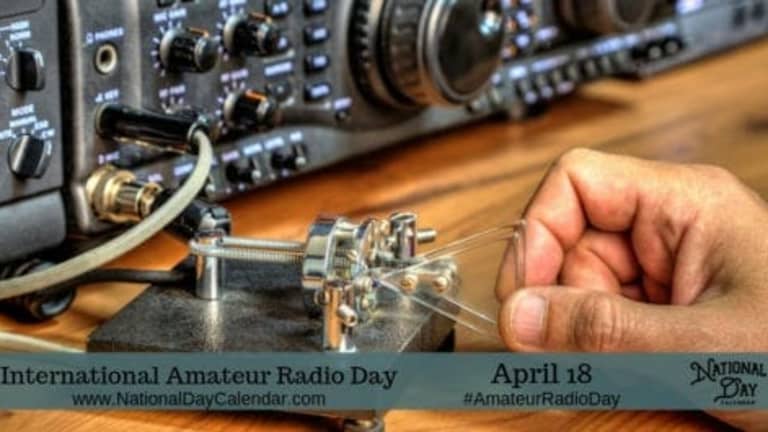 INTERNATIONAL AMATEUR RADIO DAY April 18 National Day Calendar