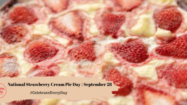 National Strawberry Cream Pie Day | September 28