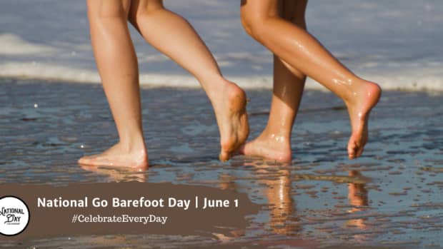 National Go Barefoot Day | June 1