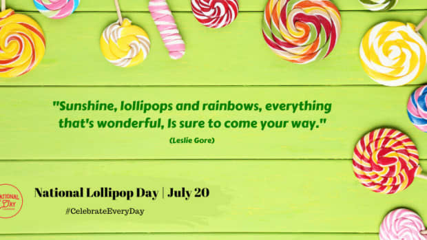 National Lollipop Day | July 20