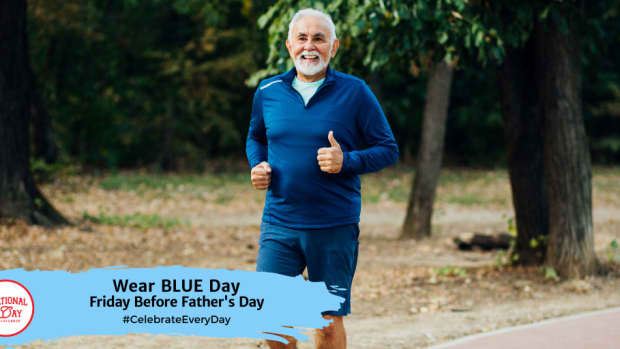Wear BLUE Day | Friday Before Father's Day