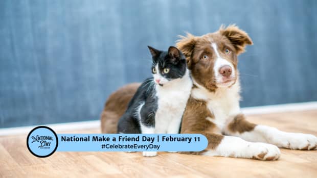 NATIONAL MAKE A FRIEND DAY - February 11 