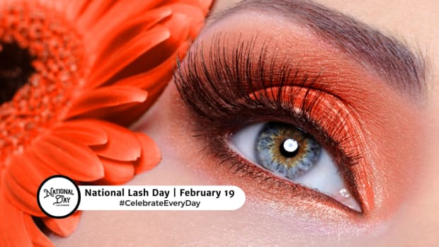 NATIONAL LASH DAY - February 19 