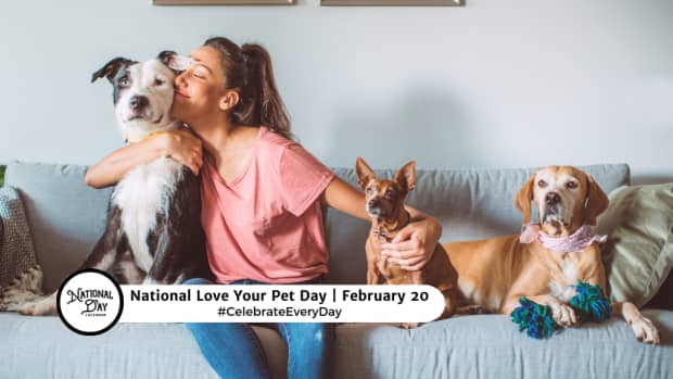NATIONAL LOVE YOUR PET DAY - February 20 