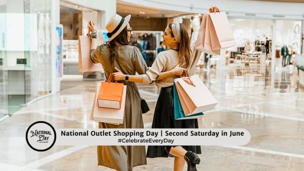 National Outlet Shopping Day | Second Saturday in June