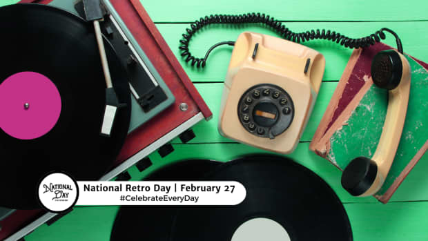 NATIONAL RETRO DAY - February 27 