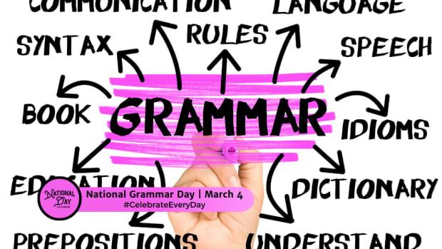 NATIONAL GRAMMAR DAY  March 4