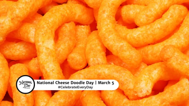 NATIONAL CHEESE DOODLE DAY  March 5