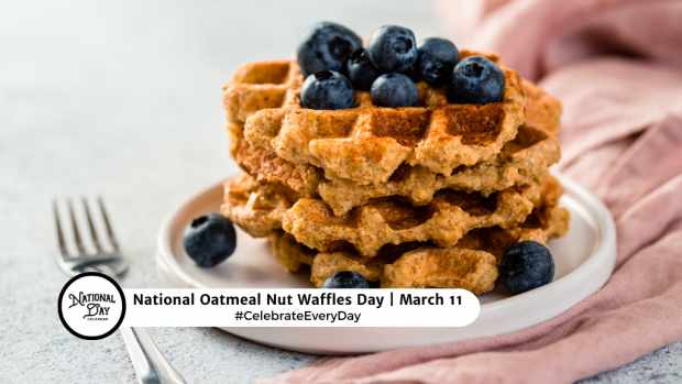 NATIONAL OATMEAL NUT WAFFLES DAY  March 11