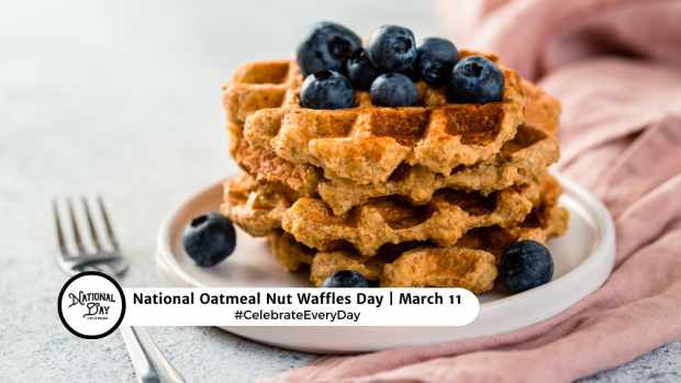 NATIONAL OATMEAL NUT WAFFLES DAY  March 11