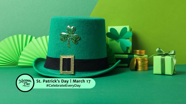 ST. PATRICK'S DAY  March 17