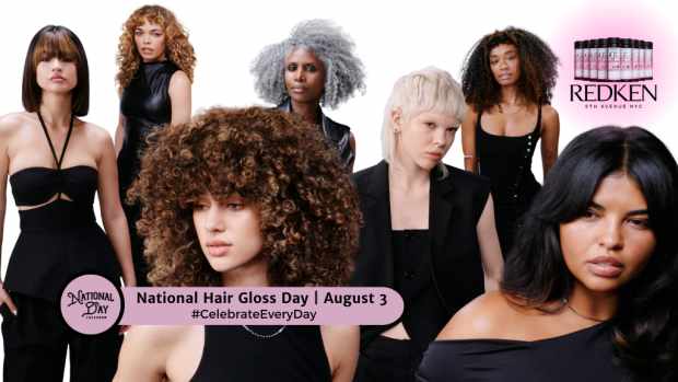 NATIONAL HAIR GLOSS DAY | August 3