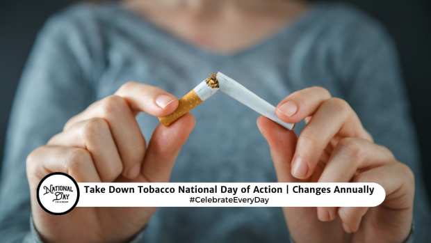 AKE DOWN TOBACCO NATIONAL DAY OF ACTION