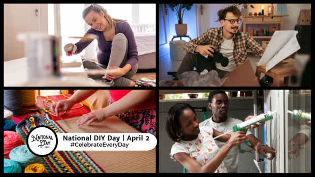 NATIONAL DIY DAY | April 2