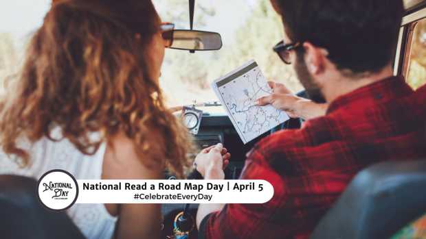 NATIONAL READ A ROAD MAP DAY  