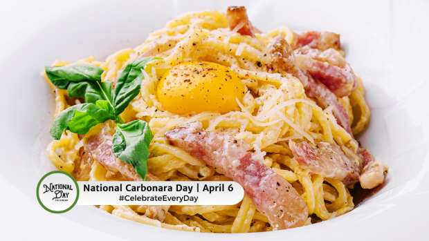 NATIONAL CARBONARA DAY