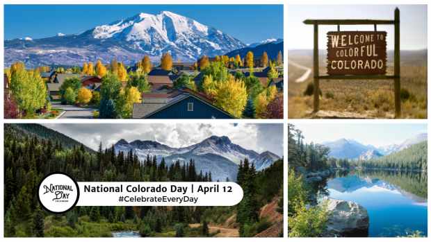 NATIONAL COLORADO DAY  April 12