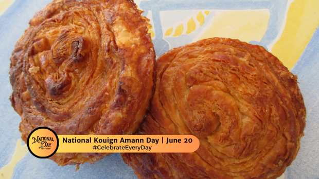NATIONAL KOUIGN AMANN DAY | June 20