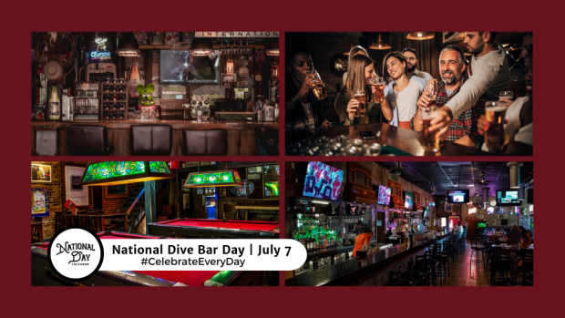 NATIONAL DIVE BAR DAY | July 7