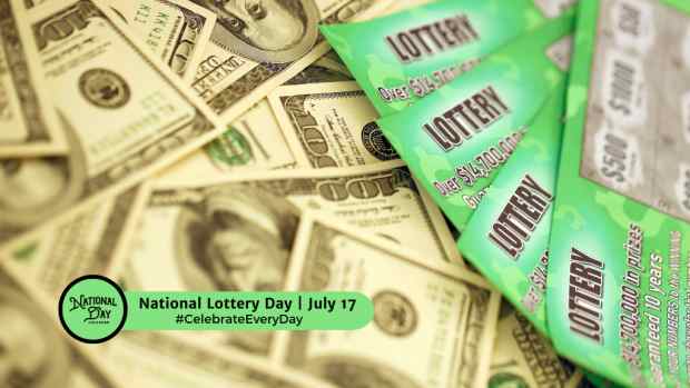 NATIONAL LOTTERY DAY | July 17