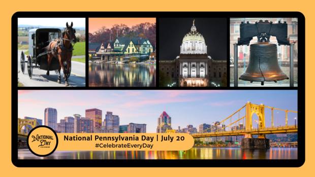 NATIONAL PENNSYLVANIA DAY | July 20