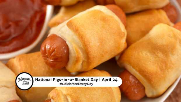 NATIONAL PIGS IN A BLANKET DAY  April 24