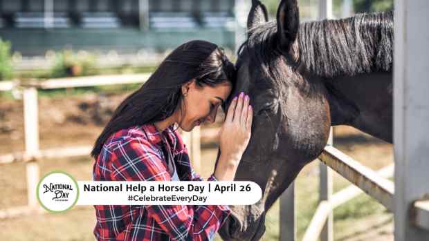 NATIONAL HELP A HORSE DAY  April 26