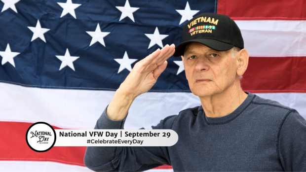 NATIONAL VFW DAY  September 29