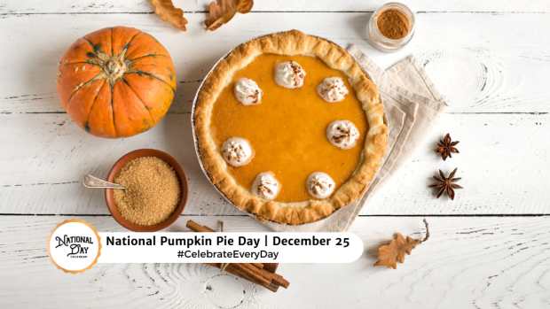 National Pumpkin Pie Day