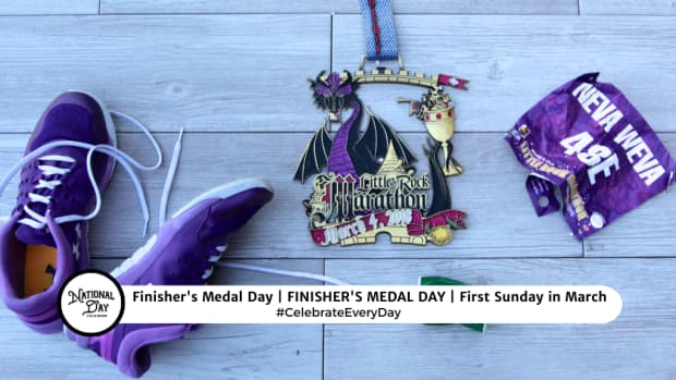 Finisher's Medal Day | First Sunday in March
