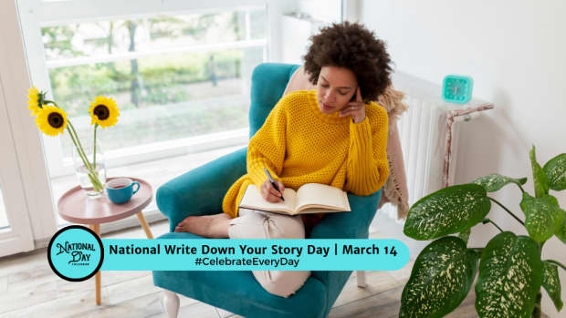 National Write Down Your Own Story Day | March 14