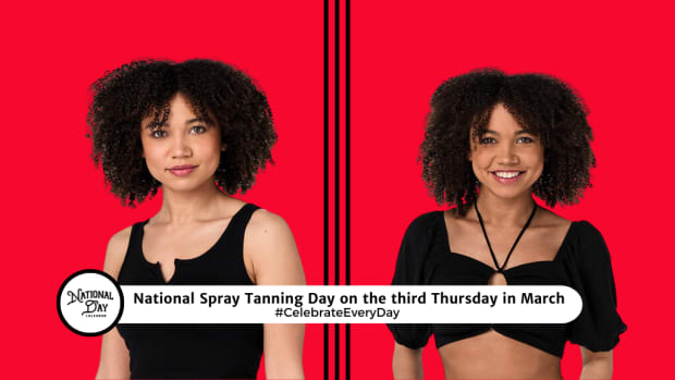 NATIONAL SPRAY TANNING DAY | Third Thursday in March