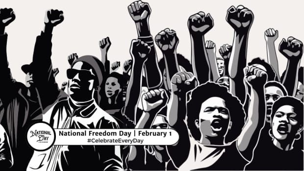 NATIONAL FREEDOM DAY - February 1 