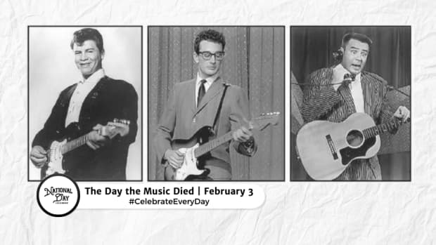 NATIONAL THE DAY THE MUSIC DIED DAY - February 3 