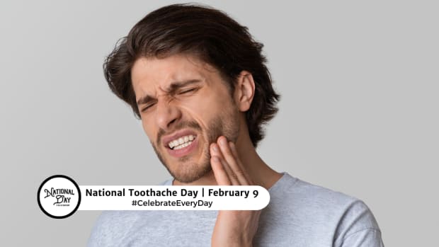NATIONAL TOOTHACHE DAY - February 9 