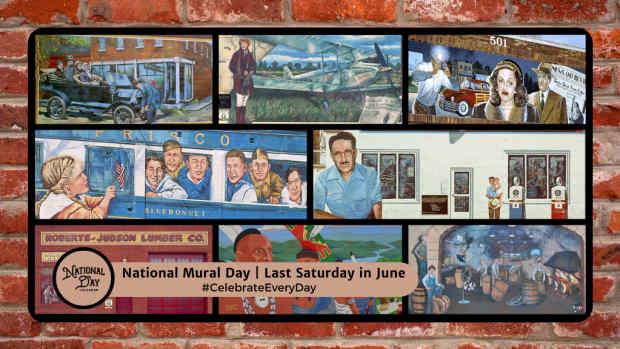 NATIONAL MURAL DAY | Last Saturday in June