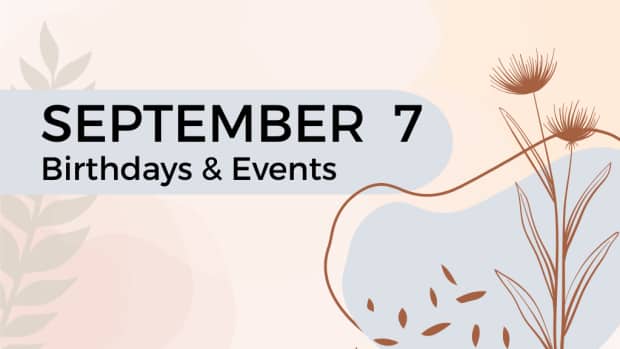 SEPTEMBER 7 | Birthdays and Events