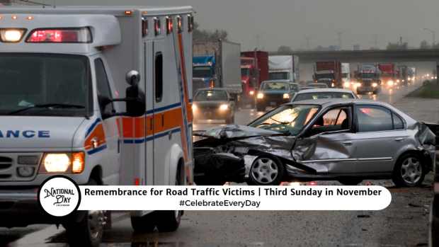 REMEMBRANCE FOR ROAD TRAFFIC VICTIMS | Third Sunday in November