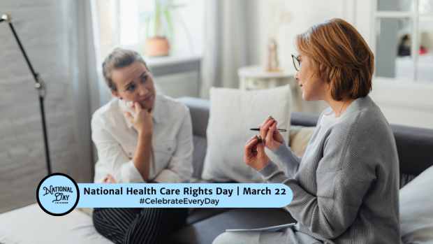 NATIONAL HEALTH CARE RIGHTS DAY | March 22