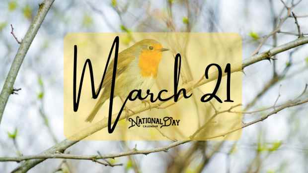March 21 | Birthdays and Events