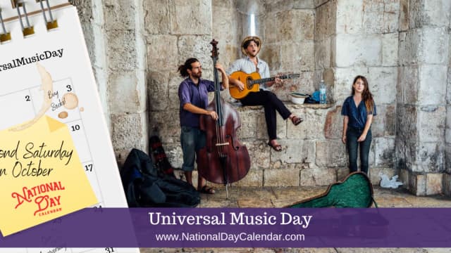 Universal Music Day - Second Saturday in October