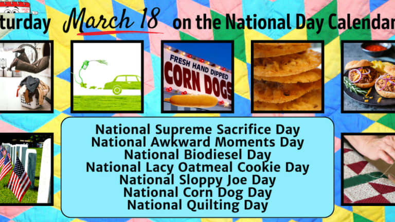 National Quilting Day 2025 Calendar