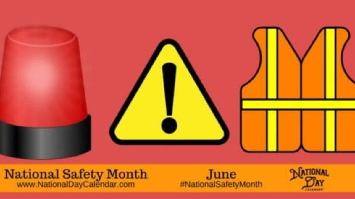 June is National Safety Month and safety begins with you! Here is an  infographic with statistics…