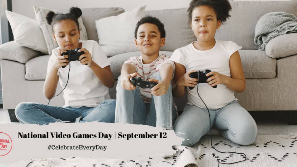 NATIONAL VIDEO GAME DAY - September 12, 2024 - National Today