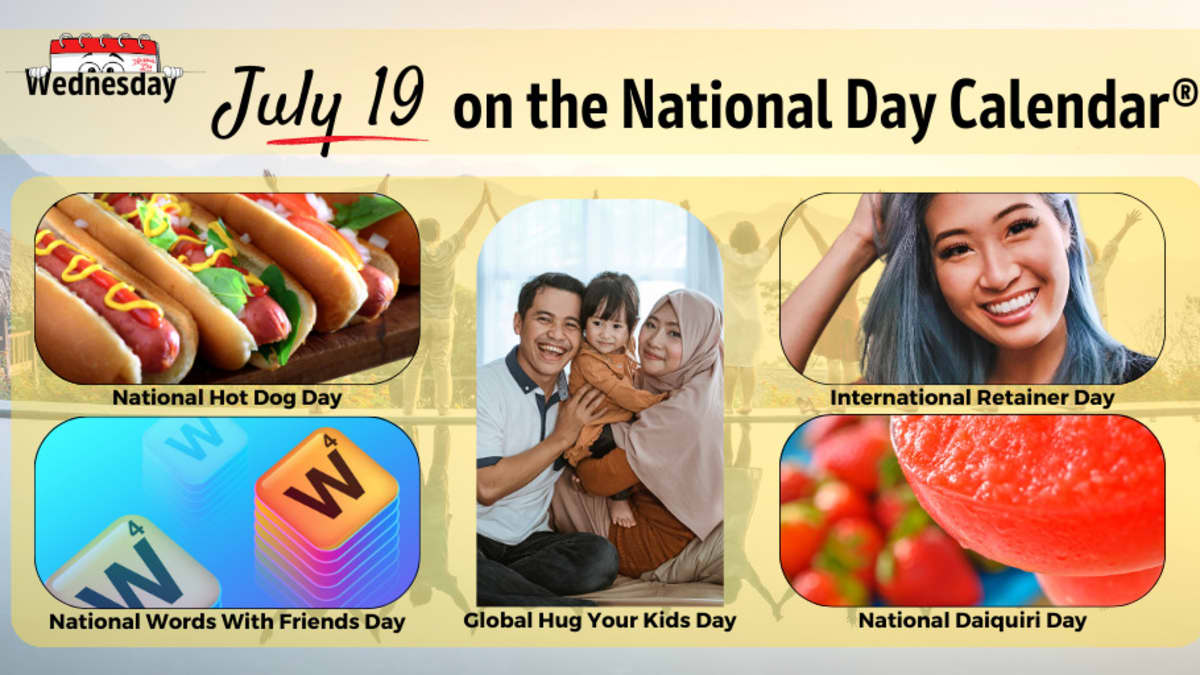 National Hot Dog Day in the US - Wednesday, July 19, 2023