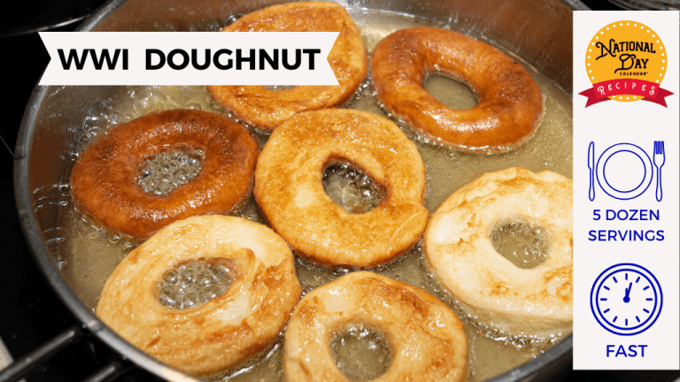 SALVATION ARMY WWI DONUT National Day Calendar