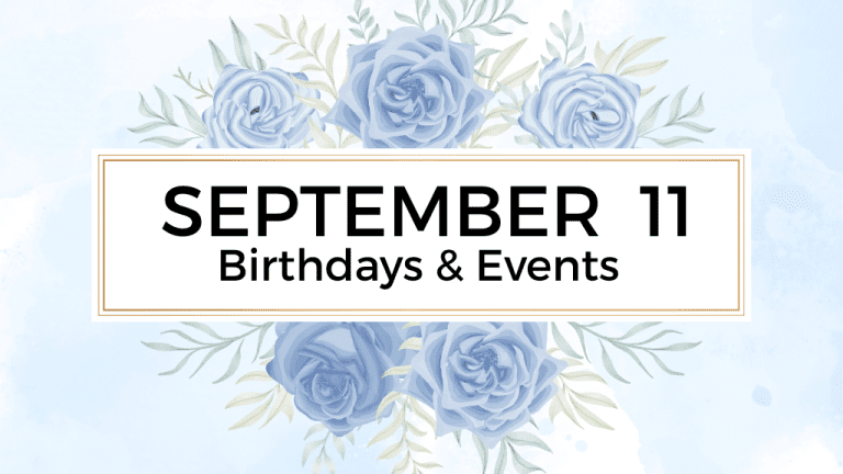 SEPTEMBER 11 | Birthdays and Events - National Day Calendar