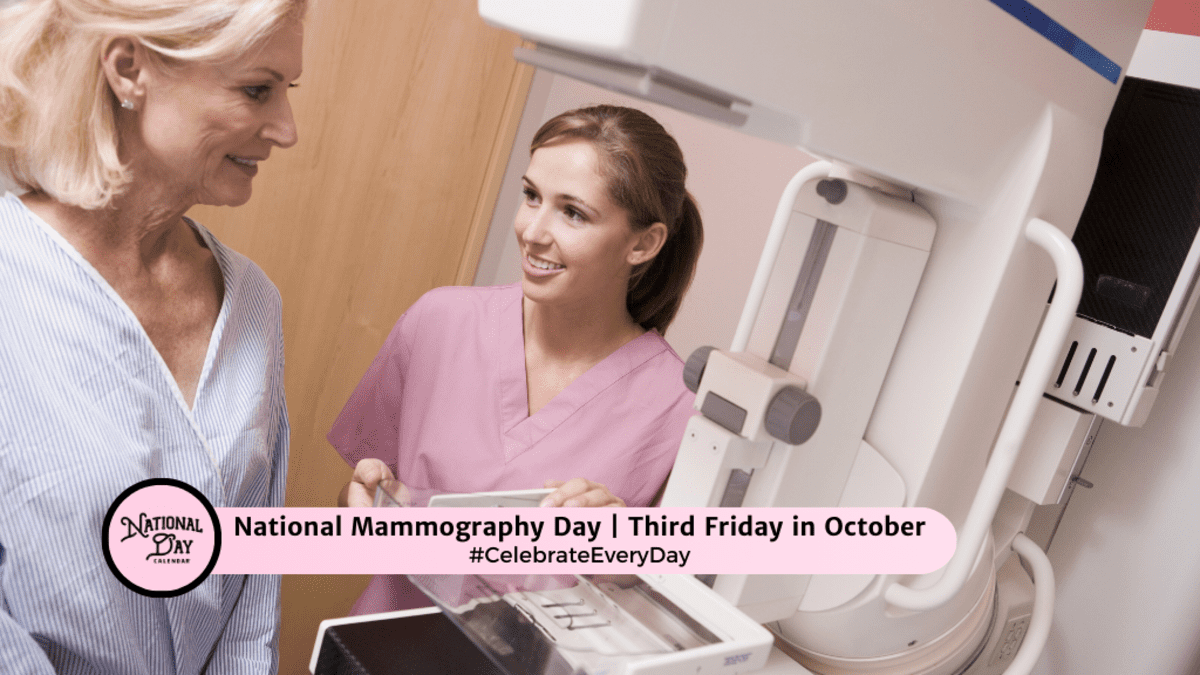 National Mammography Day 2025 Schedule