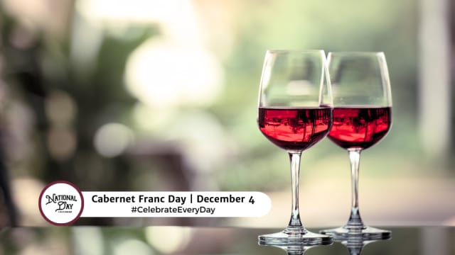 NATIONAL RED WINE DAY August 28 National Day Calendar
