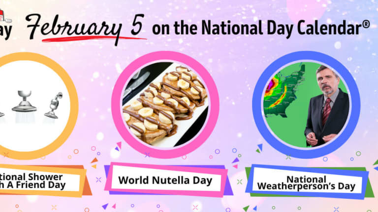 FEBRUARY 5 2023 NATIONAL SHOWER WITH A FRIEND DAY WORLD